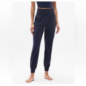Athleta Salutation High Rise Jogger Size XXS Navy